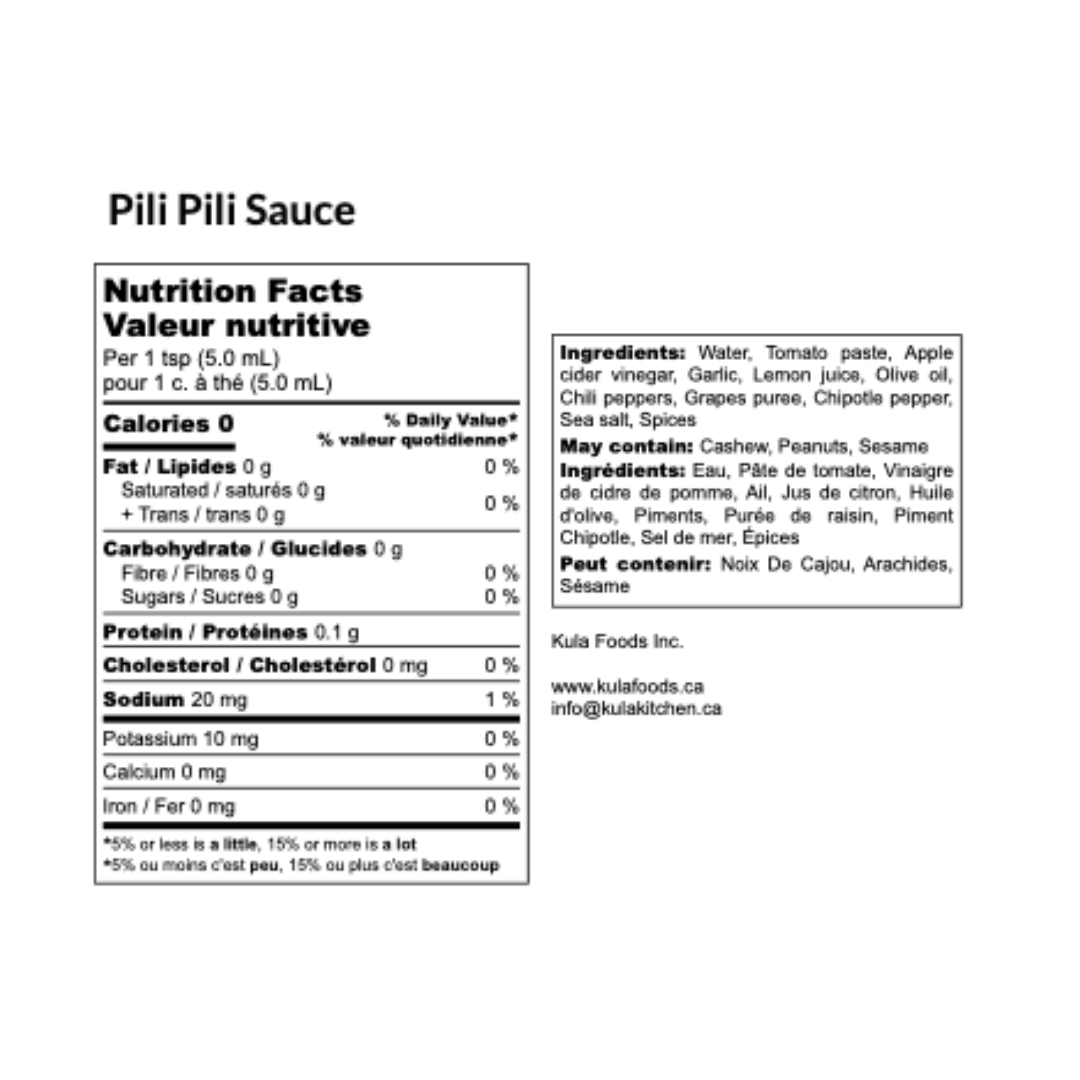 Pili Pili Sauce - KULA Foods