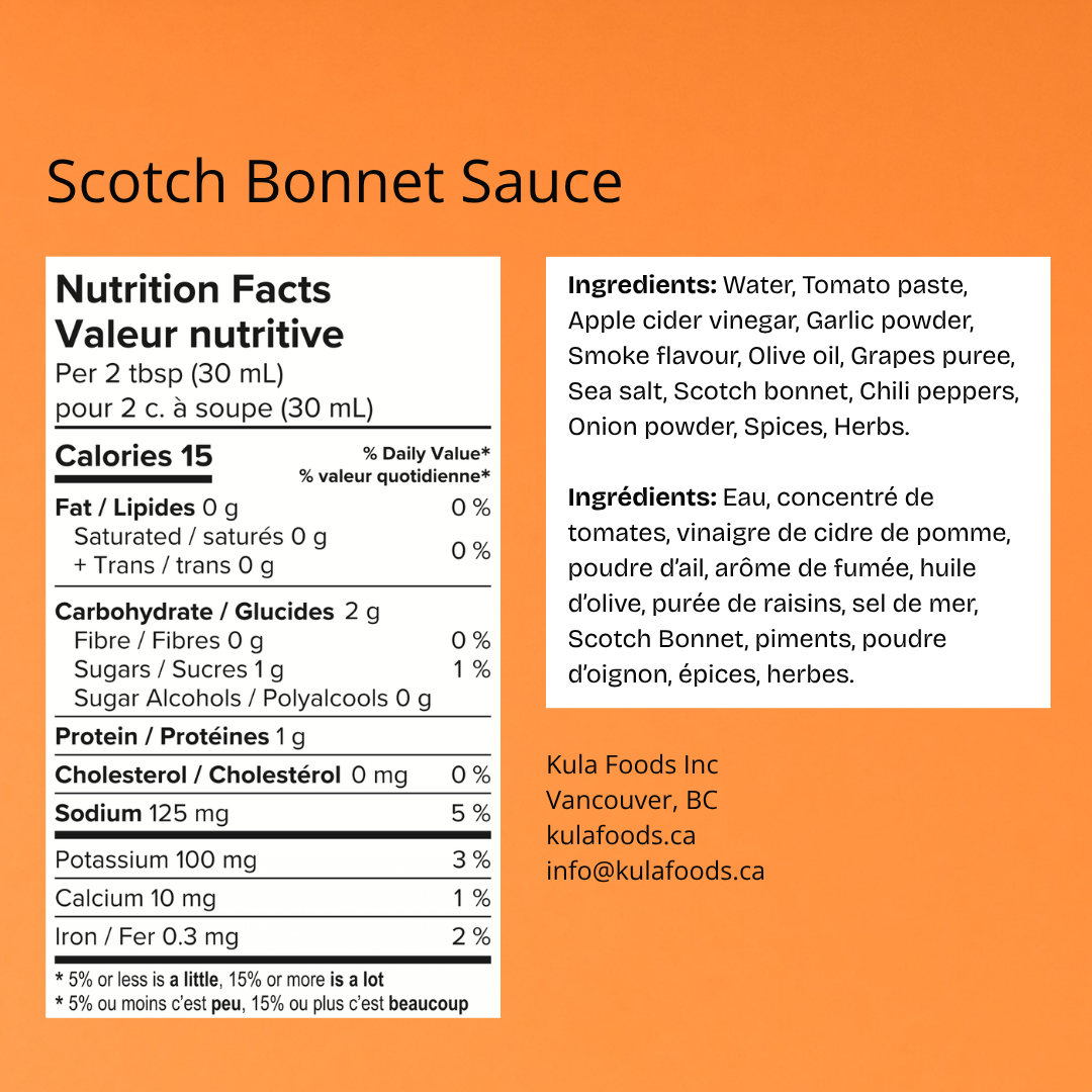 Scotch Bonnet BBQ Sauce