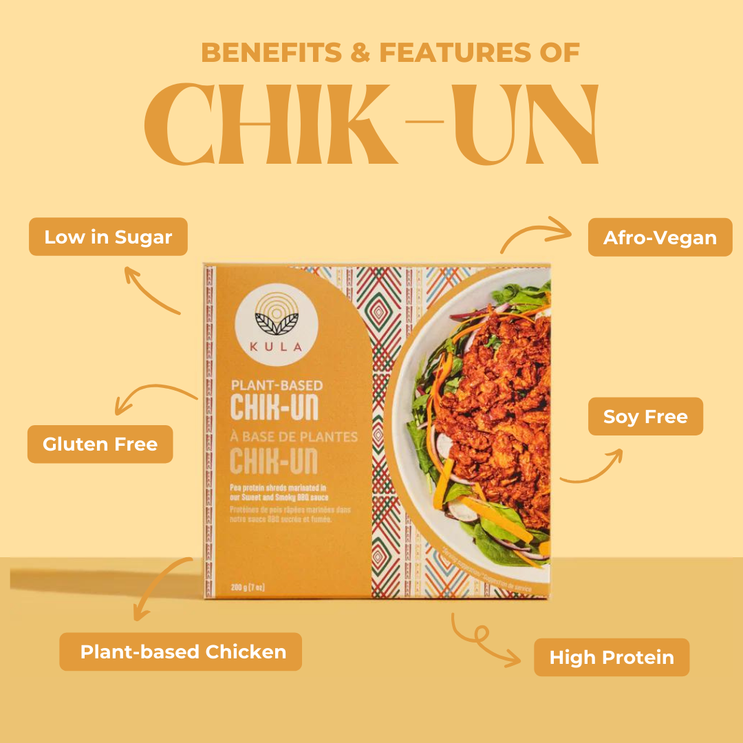 BBQ Chik-Un - Plant Based Chicken by KULA Foods