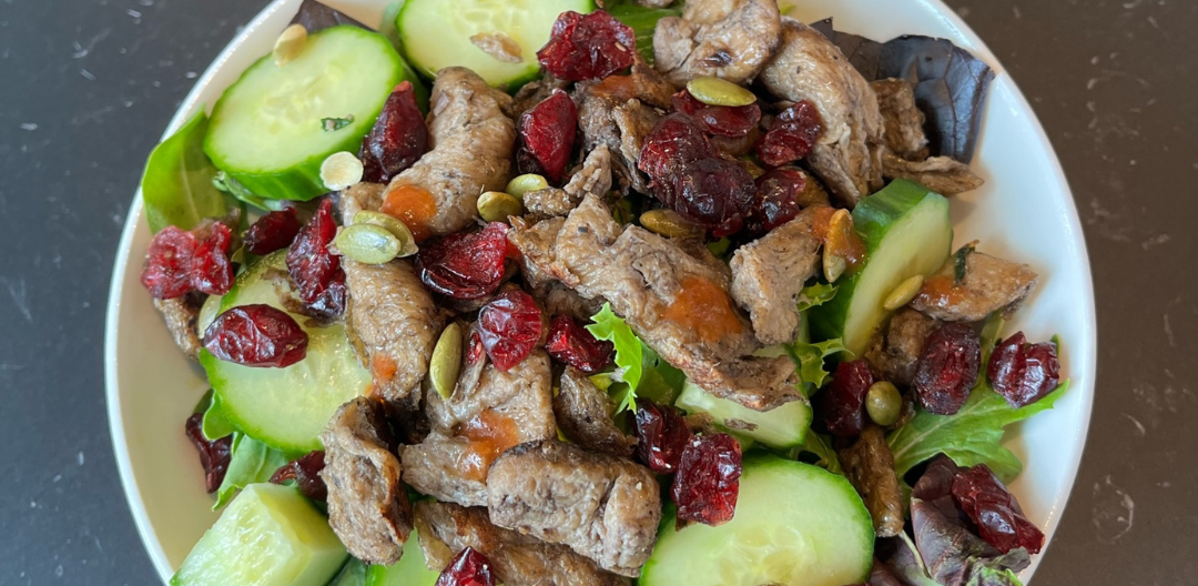 Plant-Based Ginger Beef Salad