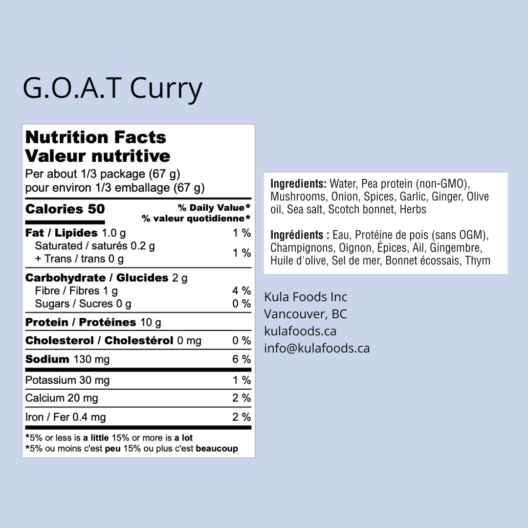 G.O.A.T Curry