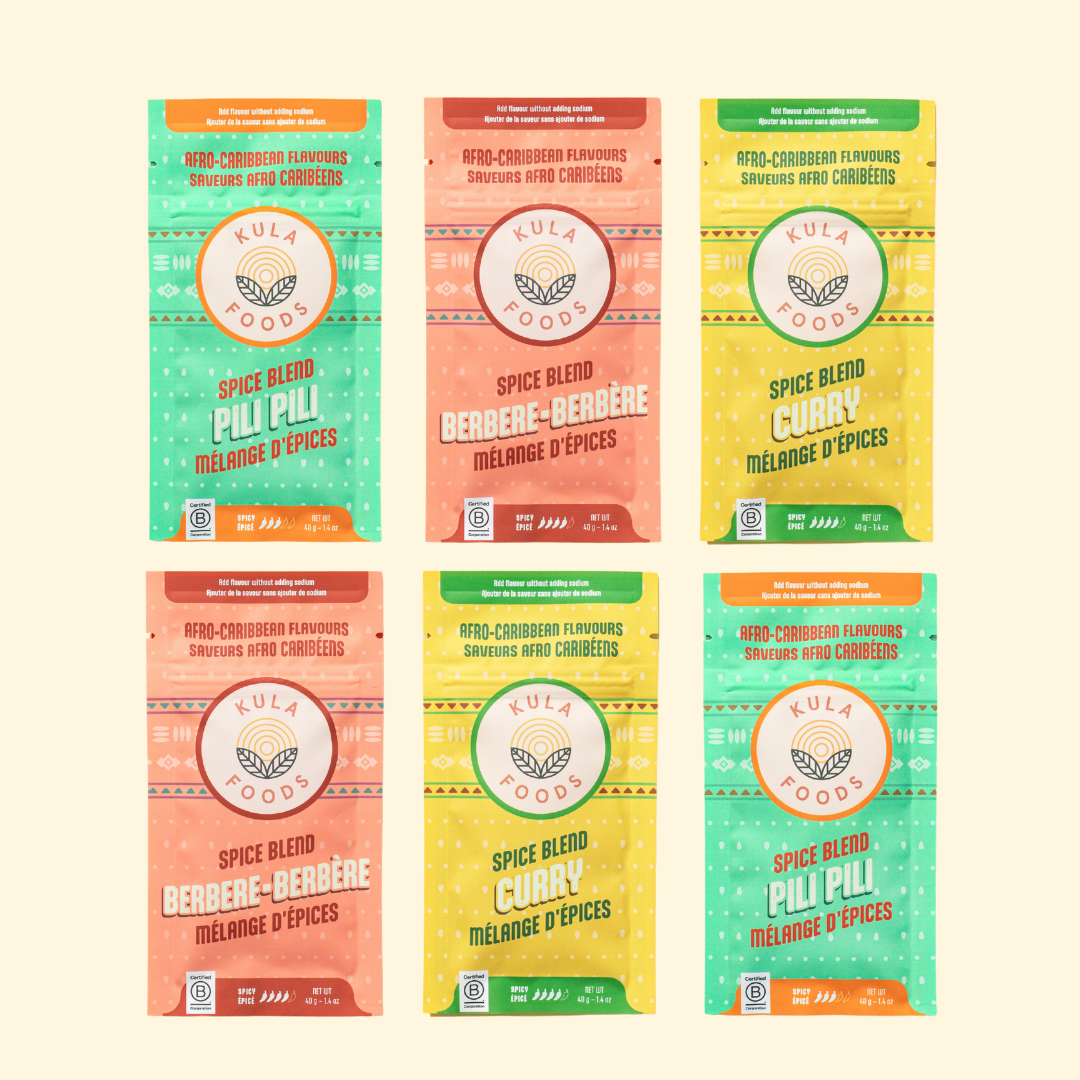 6-Pack Kula Foods Spice Blends